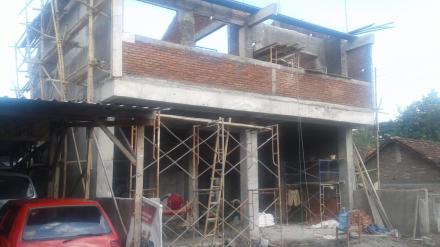 Pembangunan Gedung Damkar Capai 70%